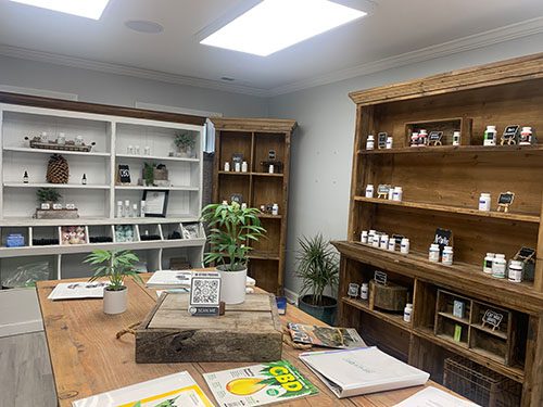 Inside Scottsboro CBD Store - Bradford Wellness Co