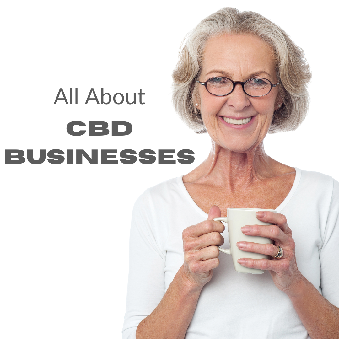 All About CBD Businesses - A smiling woman holding a cup of coffee