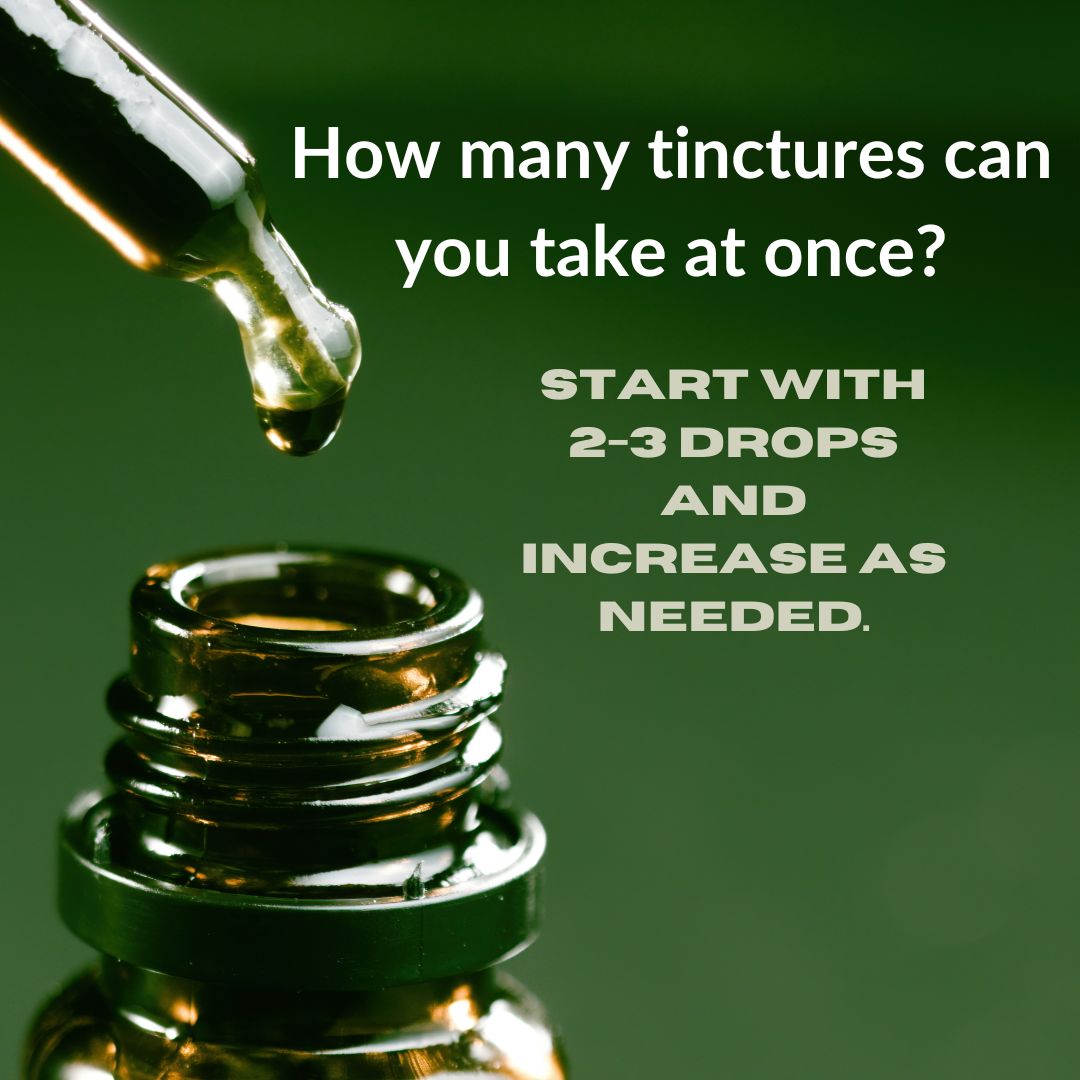 Featured image for “How many tinctures can you take at once?”