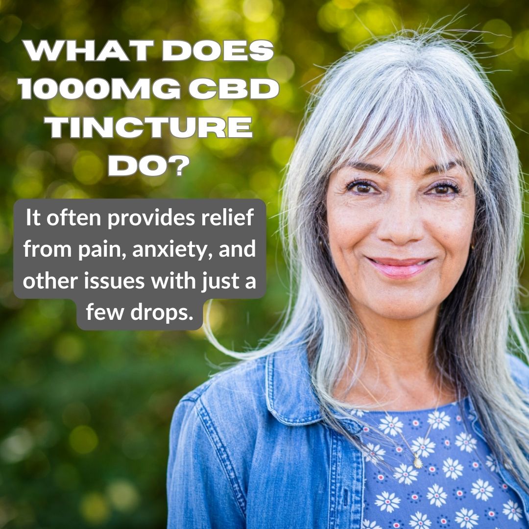 Featured image for “What does 1000mg CBD tincture do?”