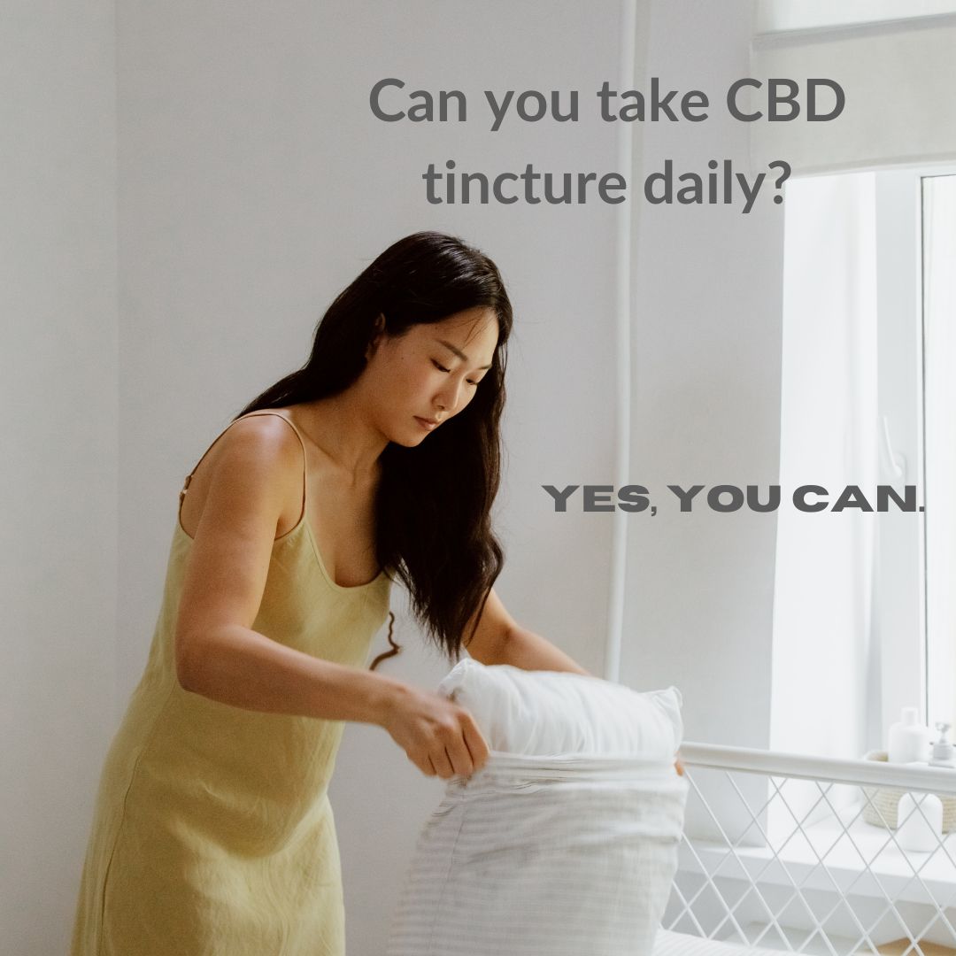 Can you take CBD tincture daily?