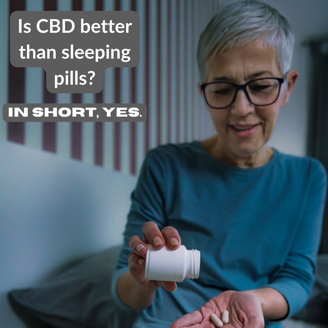 Is CBD better than sleeping pills?