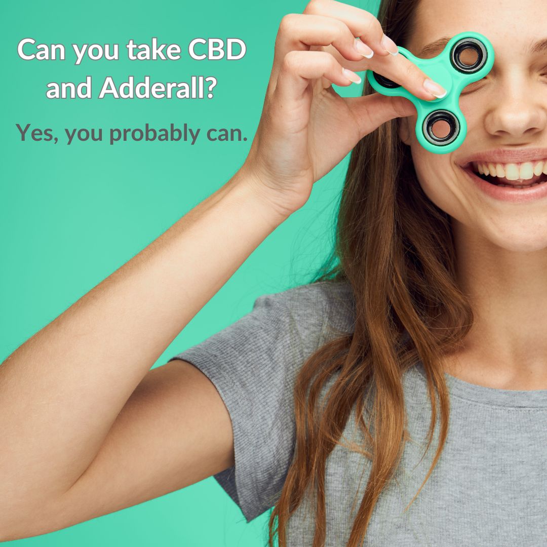 Can you take CBD and Adderall?