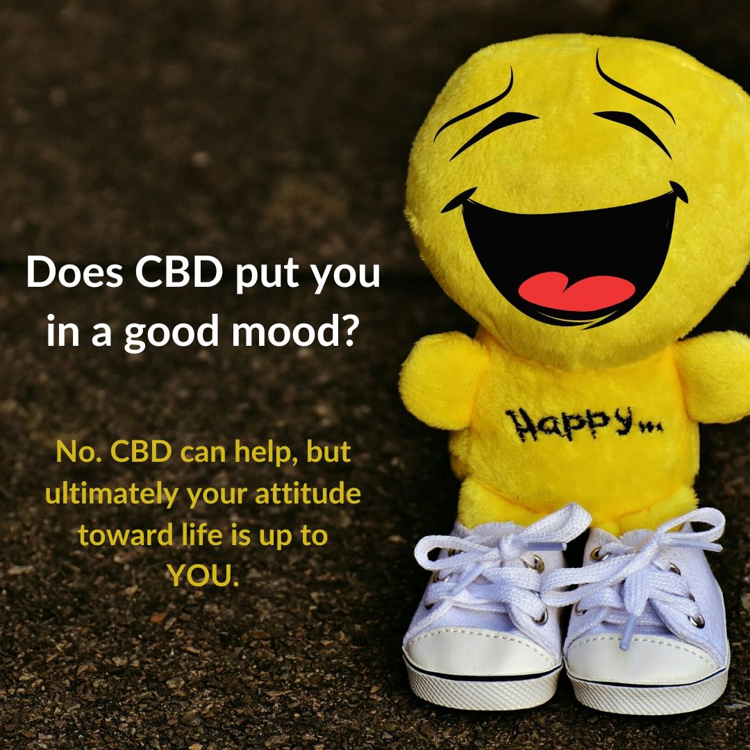 Featured image for “Does CBD put you in a good mood?”