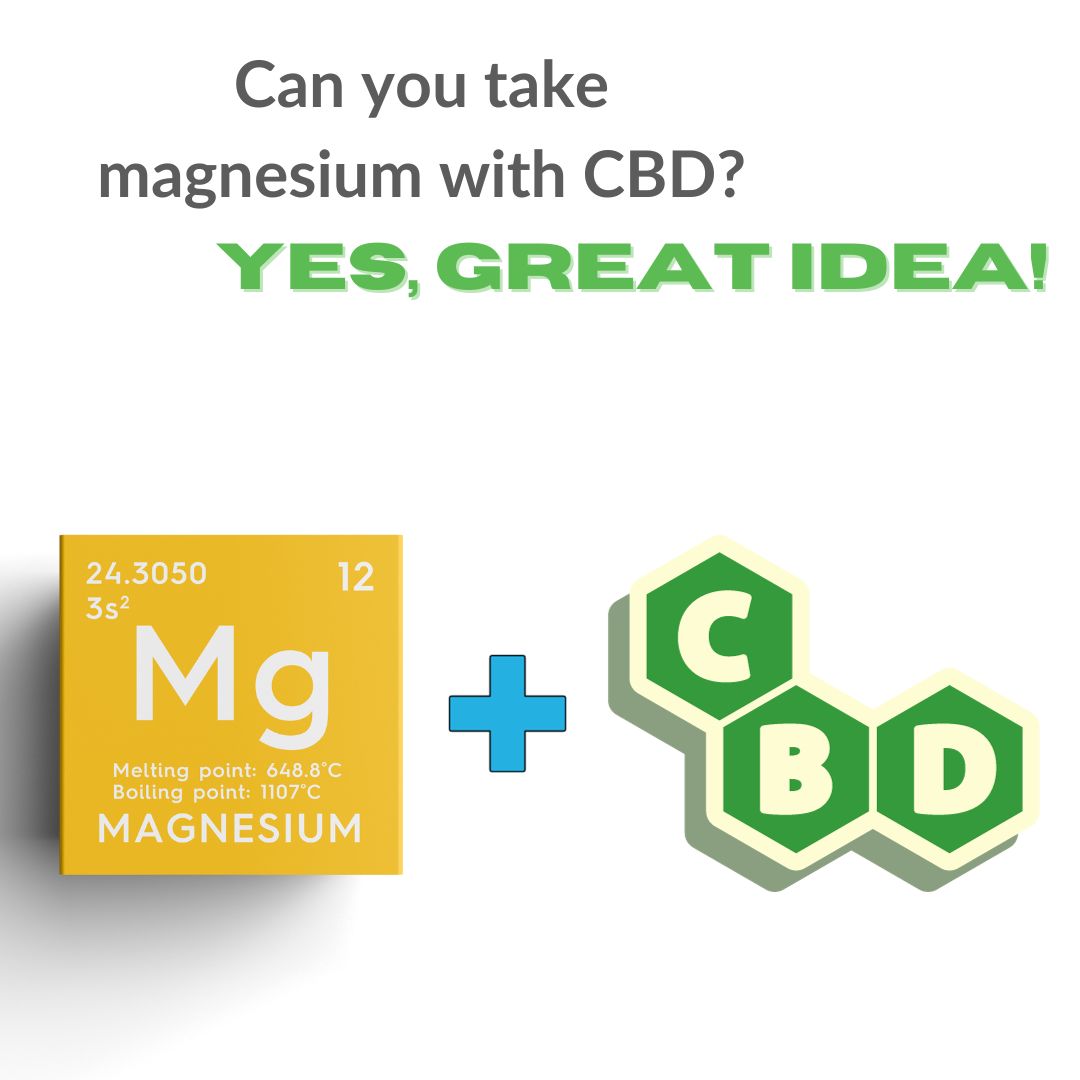 Can you take magnesium with CBD?