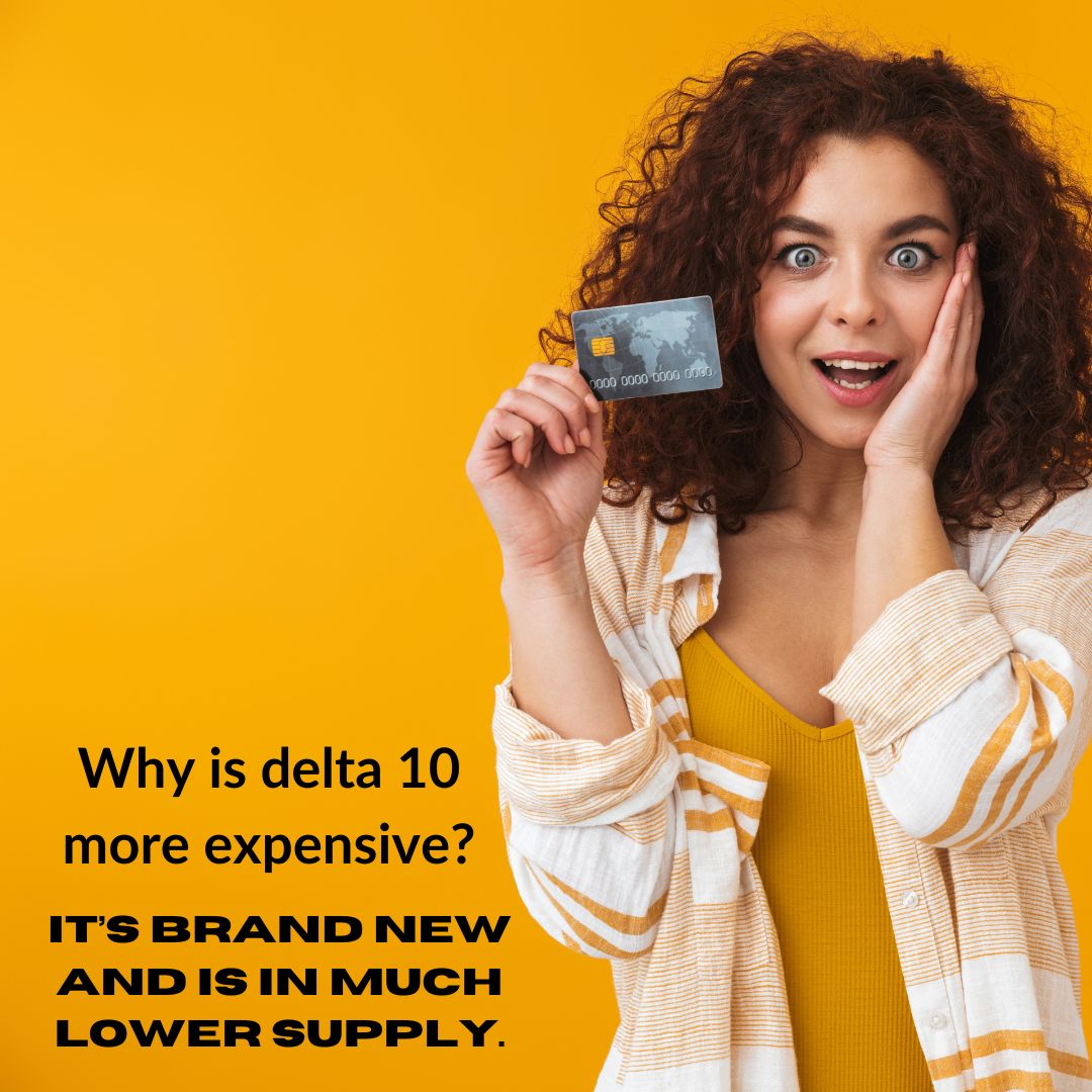 Featured image for “Why is Delta 10 More Expensive?”