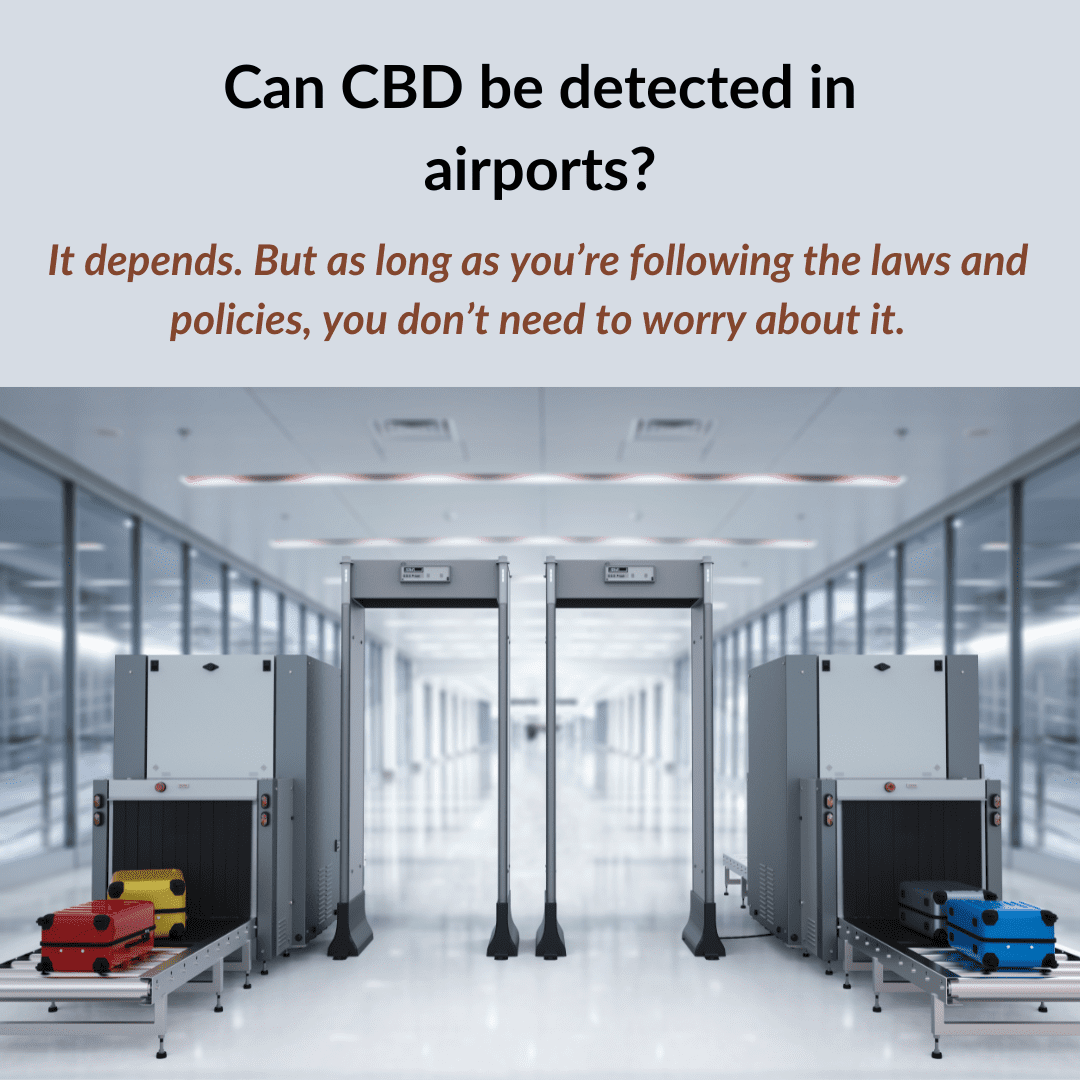 Can CBD be detected in airports