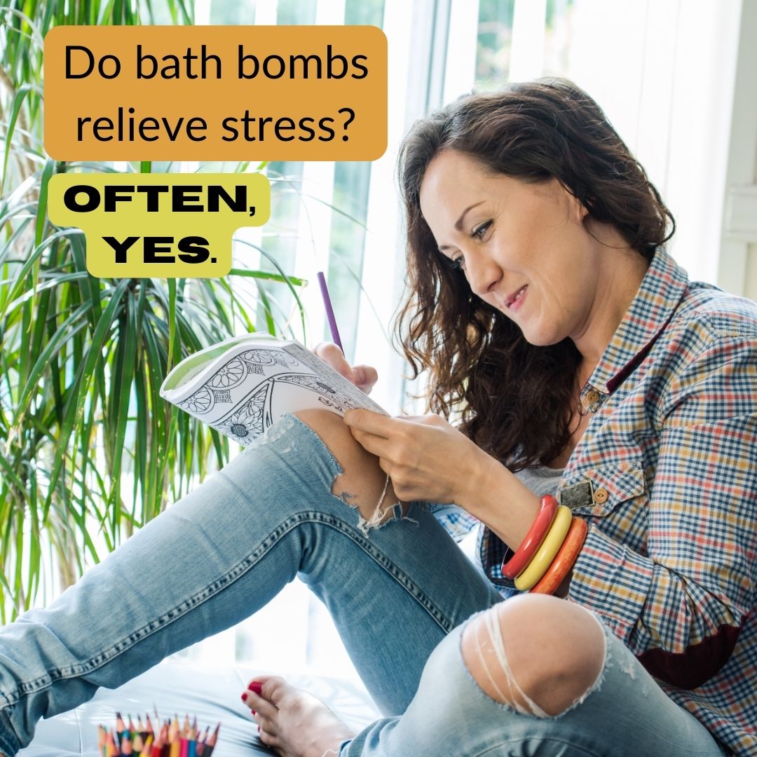 Do bath bombs relieve stress?