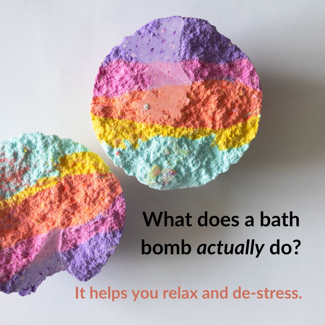 What does a bath bomb actually do?