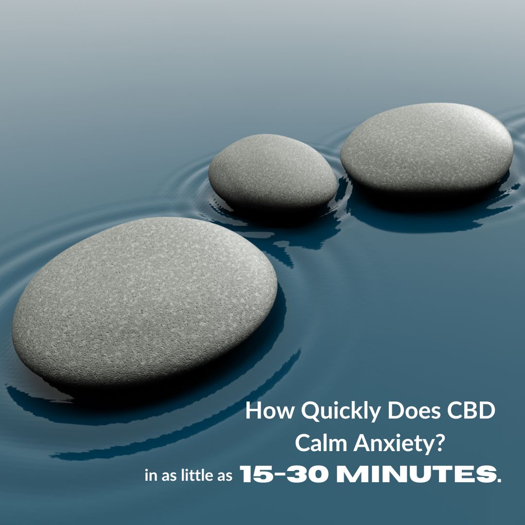 How Quickly Does CBD Calm Anxiety?