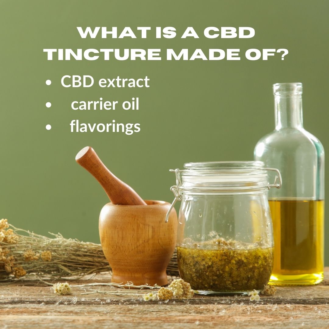 What is a CBD Tincture Made Of?