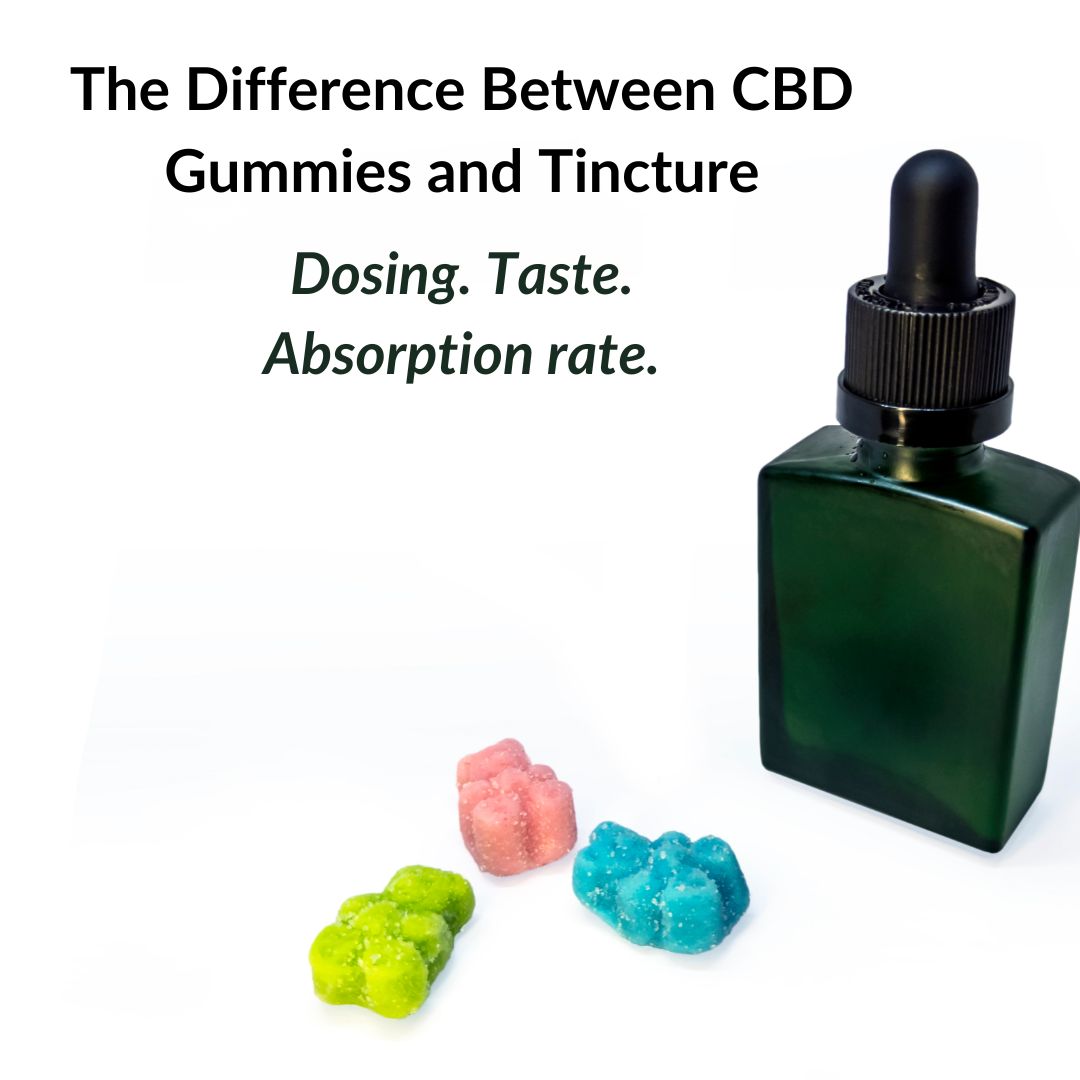 The Difference Between CBD Gummies and Tincture