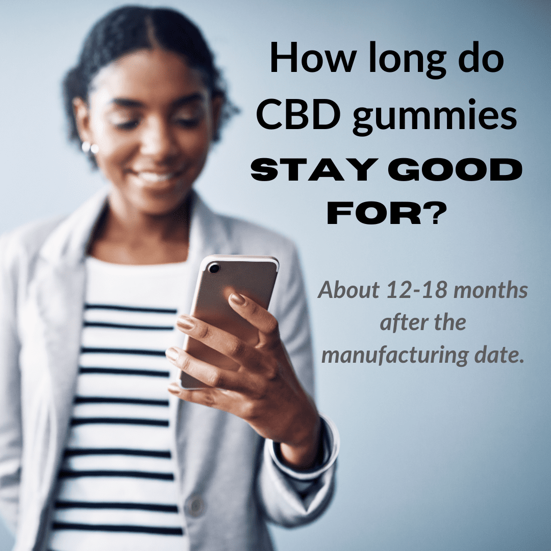 How long do CBD gummies stay good for?