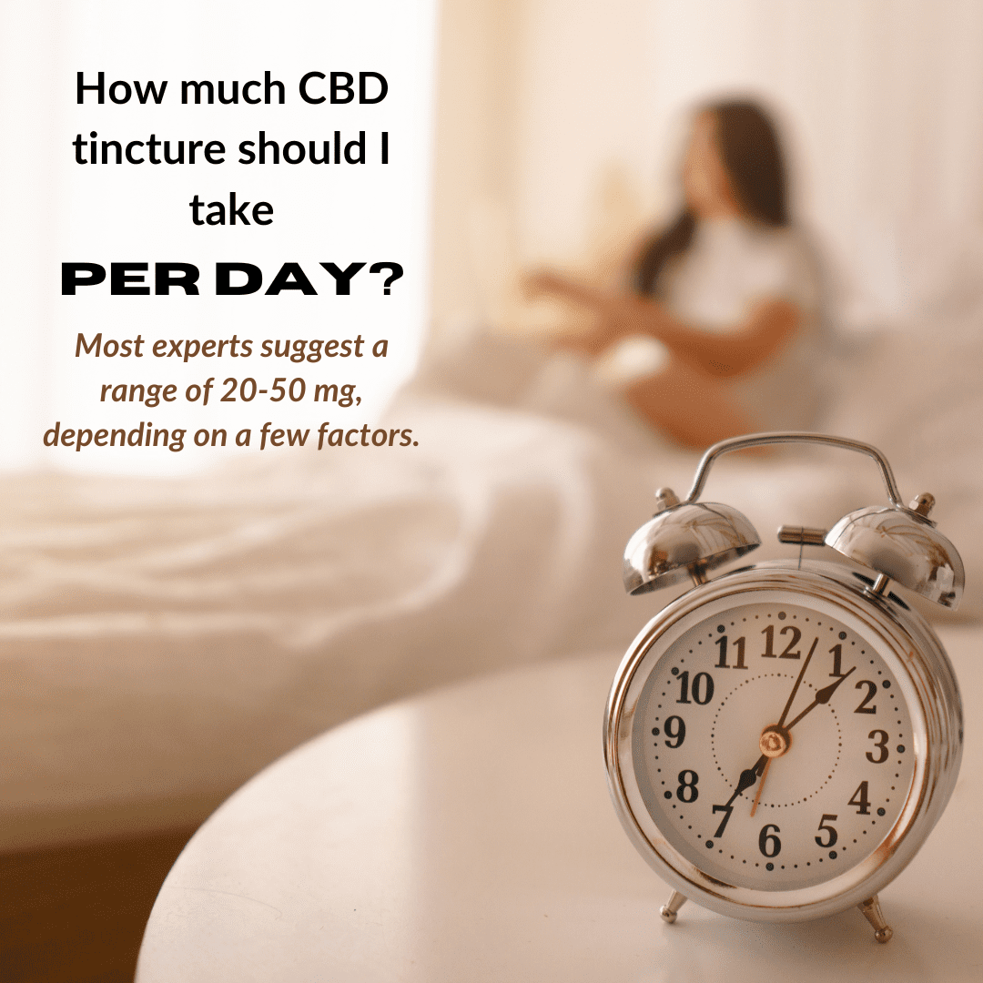 How Much CBD Tincture Should I Take Per Day?