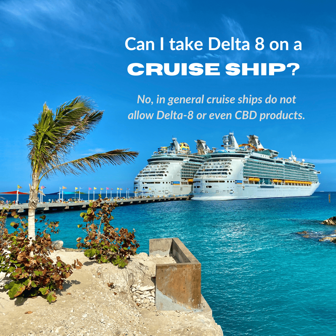 Featured image for “Can I take Delta 8 on a cruise ship?”