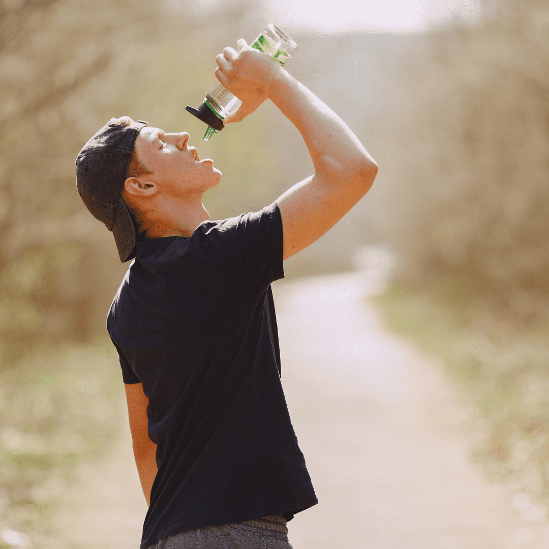 CBD gummies and energy drinks