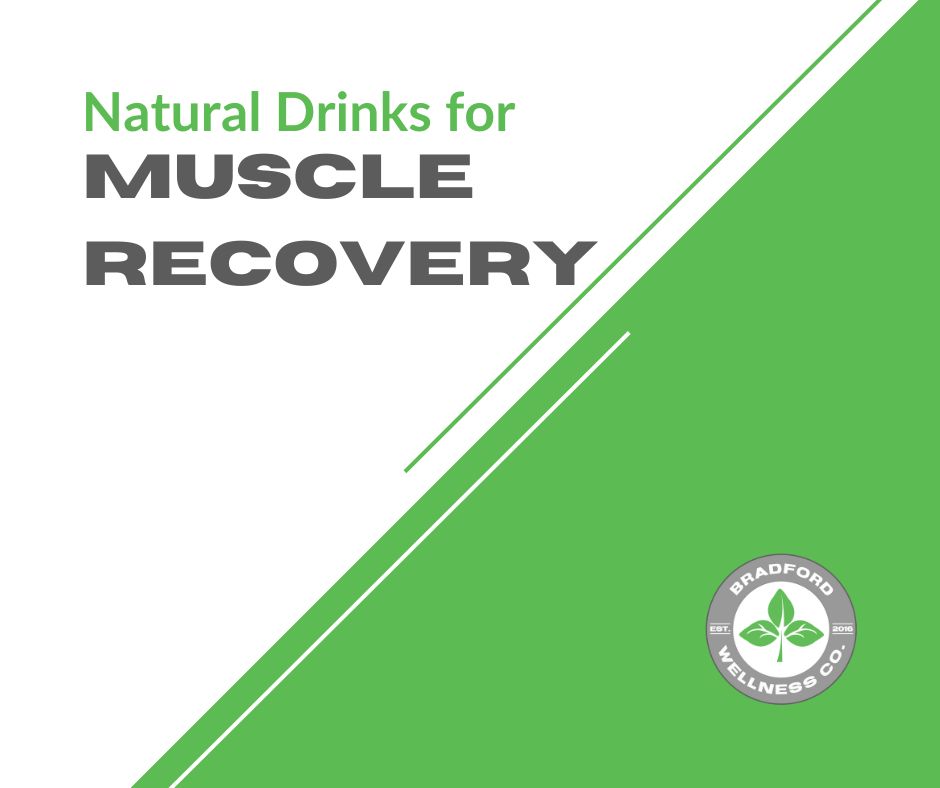 natural drinks for muscle recovery