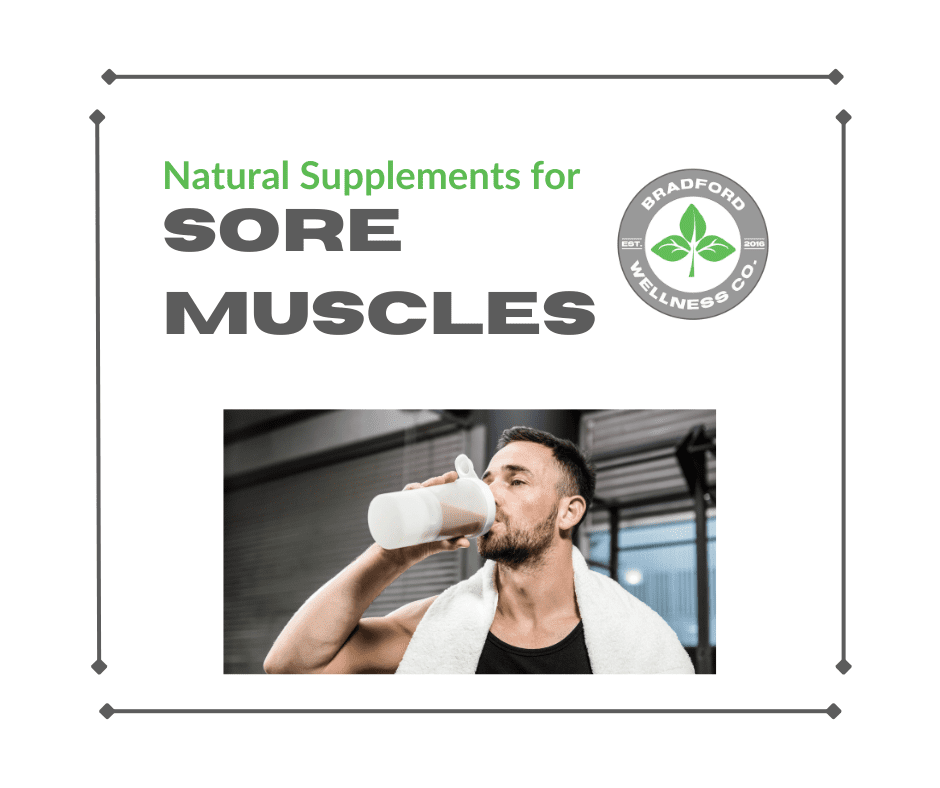 natural supplements for sore muscle