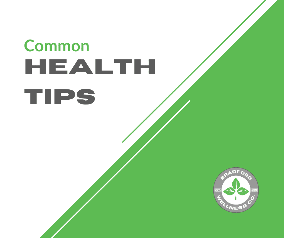 common health tips