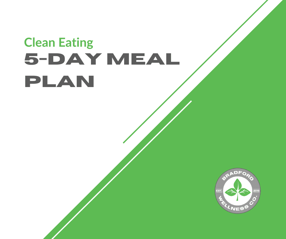 clean eating 5 day meal plan