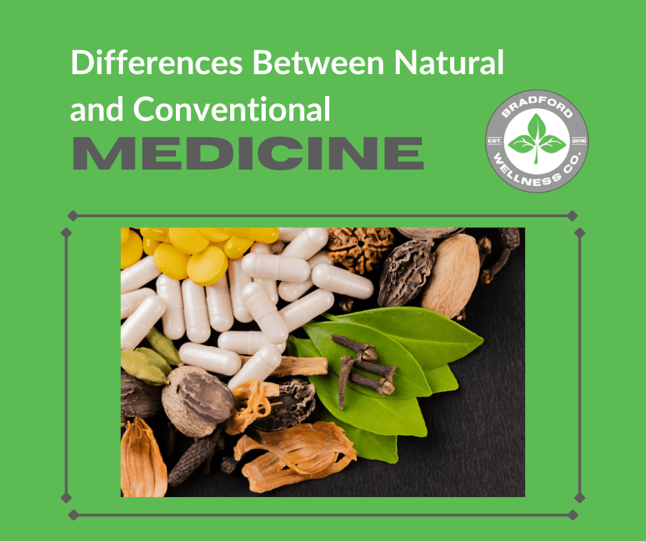 Differences Between Natural and Conventional Medicine