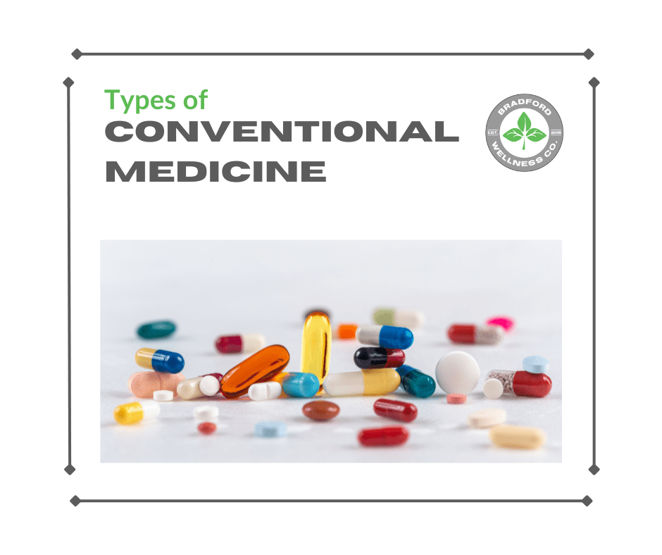 Types of Conventional Medicine