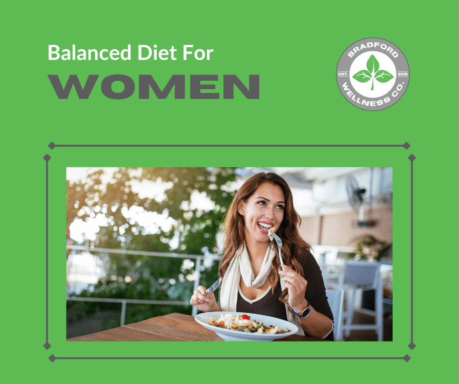 balanced diet for women